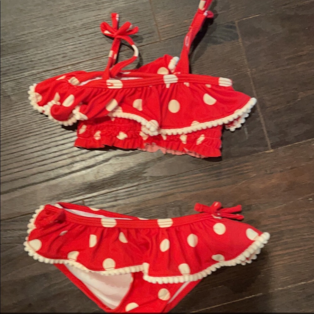 Jessica Simpson 12 red bikini